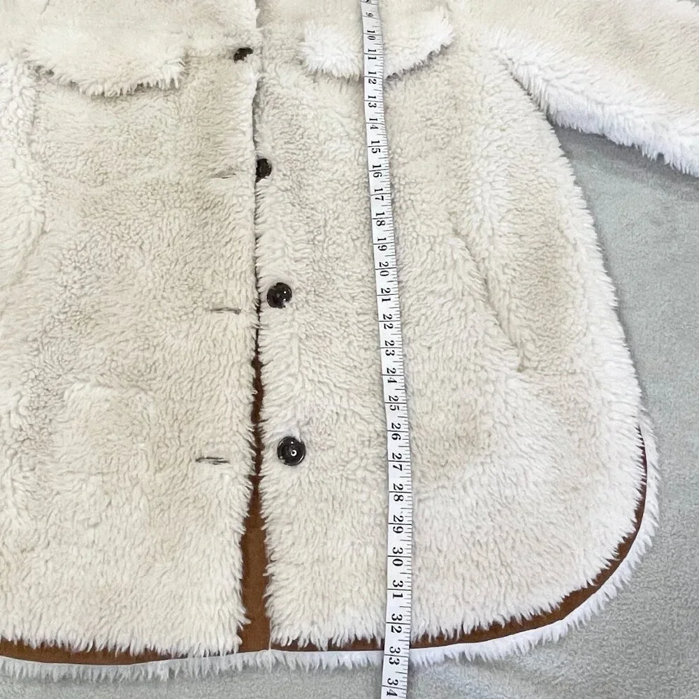 Free People Teddy Jacket Ivory Size XS